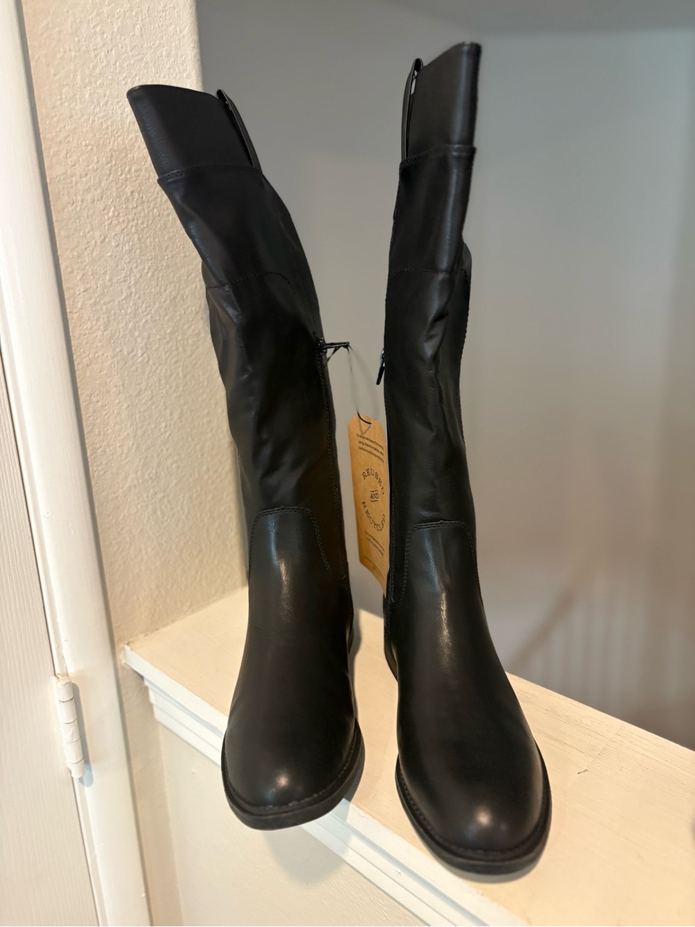 Frye and Co. Womens Giovanna Black Boots Size 8.5M NEW - Picture 6 of 10